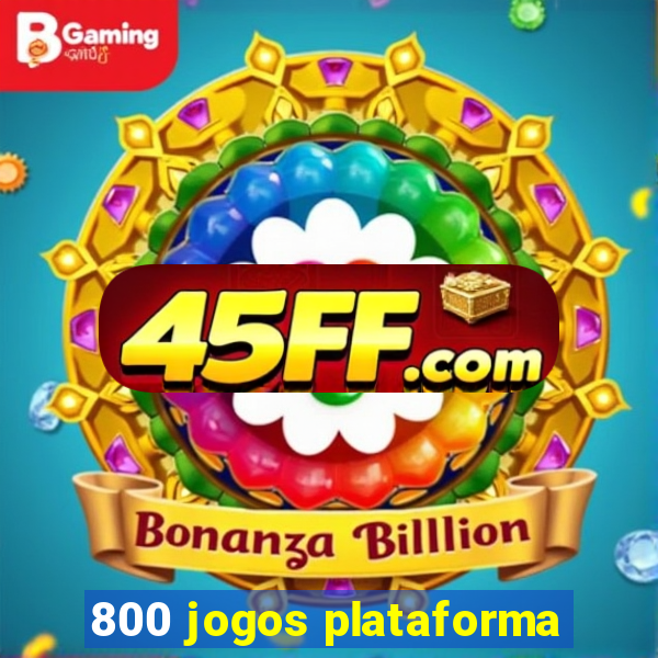 800 jogos plataforma